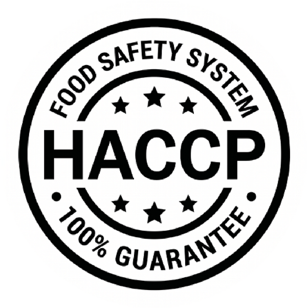ISO and HACCP certified