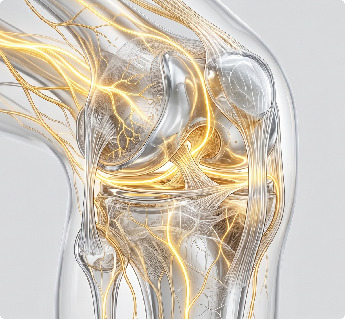 Collagen supporting joints and connective tissue